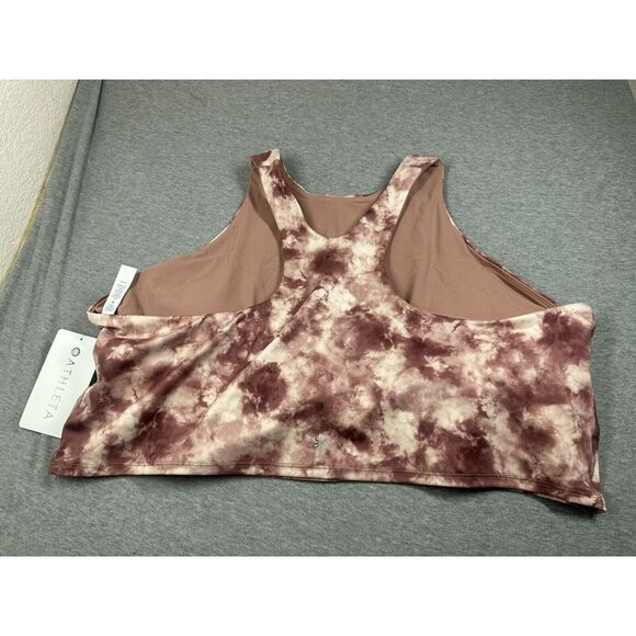 Athleta Conscious Crop Printed D-DD-Tawny Rose-Size 3X-NWT - Picture 8 of 8